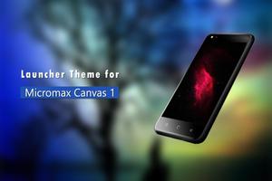 Theme for Micromax Canvas 1 Poster