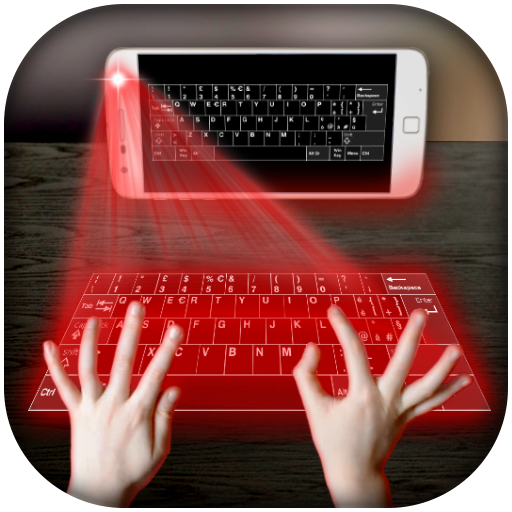 Hologram keyboard Simulator