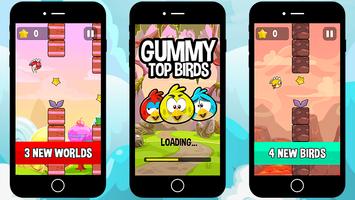 Gummy Top Birds plakat