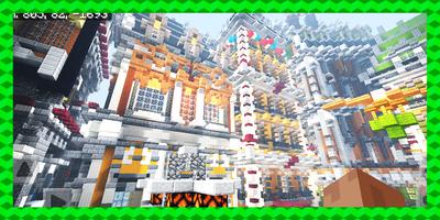 Colonial Server Spawn. MCPE map Affiche