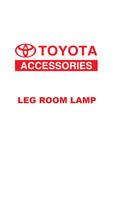 Toyota Leg room lamp Plakat