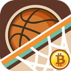 Bitcoin Basketball ikona