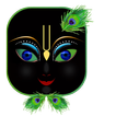Lord Krishna 3D eye Wallpaper
