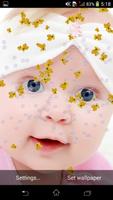 2 Schermata Cute Baby 3d Live Wallpaper