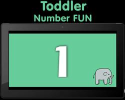 Toddler Number FUN! plakat