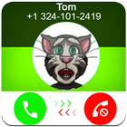 Call From Talking Tom أيقونة