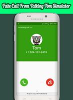 Call From Talking Tom الملصق