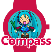 Android 用の ミクコンパス 方位磁針 For Wear Apk をダウンロード