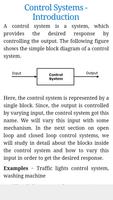 Control Systems Tutorial скриншот 1