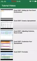 Learn Excel 2007 captura de pantalla 7