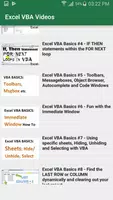Learn Excel Advanced تصوير الشاشة 2