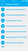 Window 8 Tutorial پوسٹر