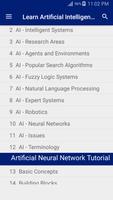 Learn Artificial Intelligence پوسٹر