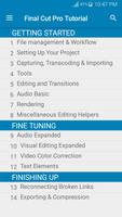 Final Cut Pro Tutorial Poster