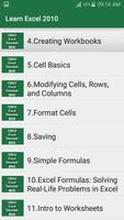 Learn Excel 2010 स्क्रीनशॉट 2