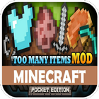 آیکون‌ Too many items Mod MCPE