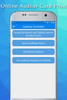 Free Online Aadhar Card Print تصوير الشاشة 1