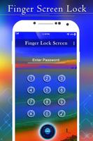 Fingerprint Lock Screen Prank الملصق