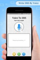Write SMS by Voice Affiche