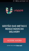 Gestão de Metas do Delivery Affiche