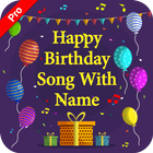 Birthday Song with Name आइकन