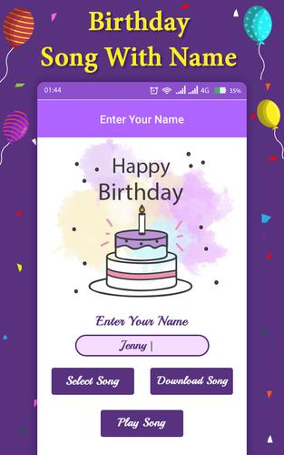 Download Birthday Song With Name Latest 12 Android Apk - happy birthday song roblox