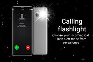 Calling flashlight - Flash blinking on call capture d'écran 3