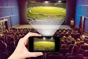 برنامه‌نما HD Video Projector Simulator عکس از صفحه