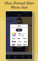 Man Formal Shirt Photo Suit Maker تصوير الشاشة 3