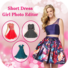 Short Dress Photo Suit icon