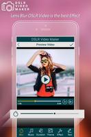 DSLR Photo Video Maker With Music imagem de tela 1