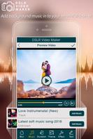 DSLR Photo Video Maker With Music تصوير الشاشة 2