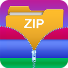 ZIP File Extractor : Compress File and Unzip File ไอคอน