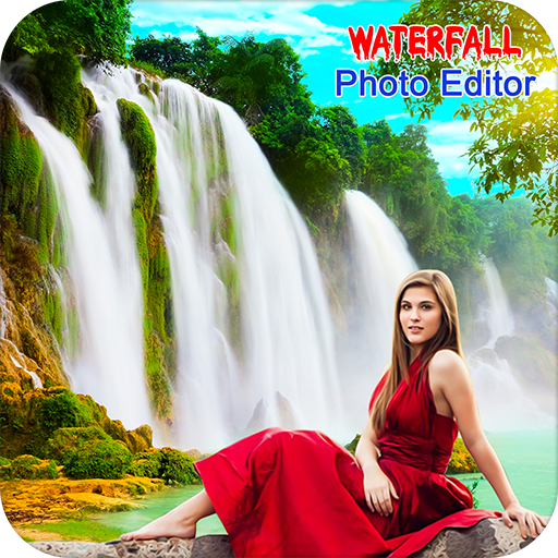 Waterfall Photo Editor : Water Photo Frame