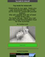 Top mods for minecraft Cartaz