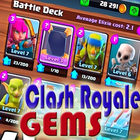 GuidePlay Clash Royale get GEM icon