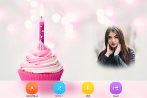 Birthday Photo Frames اسکرین شاٹ 3