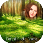 Forest photo frame أيقونة