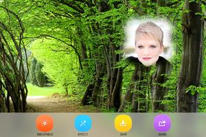 Forest photo frame syot layar 3