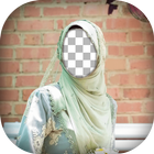 Hijab photo frames icon