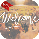 Welcome GIFs Collection APK