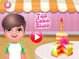 Top Cake Shop - Baking and Cupcake Store plakat