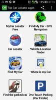 Top Car Locator Apps Affiche