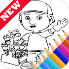 Easy Drawing Book for Handy Super Boy Manny Fans icône