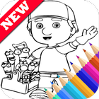 Icona Easy Drawing Book for Handy Super Boy Manny Fans