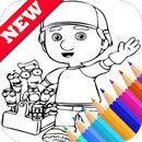 APK Easy Drawing Book for Handy Super Boy Manny Fans