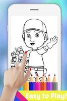 Poster Easy Drawing Book for Handy Super Boy Manny Fans