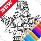 Easy Drawing Book for Lego Chima by Fans icône