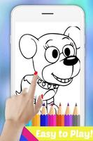 Easy Drawing Book for Pound Color The Puppies Fans capture d'écran 2