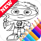Easy Drawing Book for Super Color The Why by Fans icône